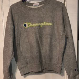 Champion Embroidered Crew Neck